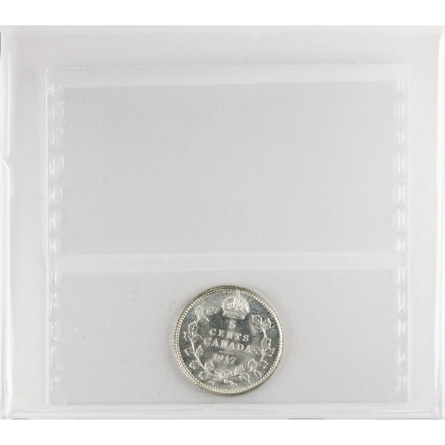 1917 Canada 5-cents ICCS Certified MS65 (XXR 694)