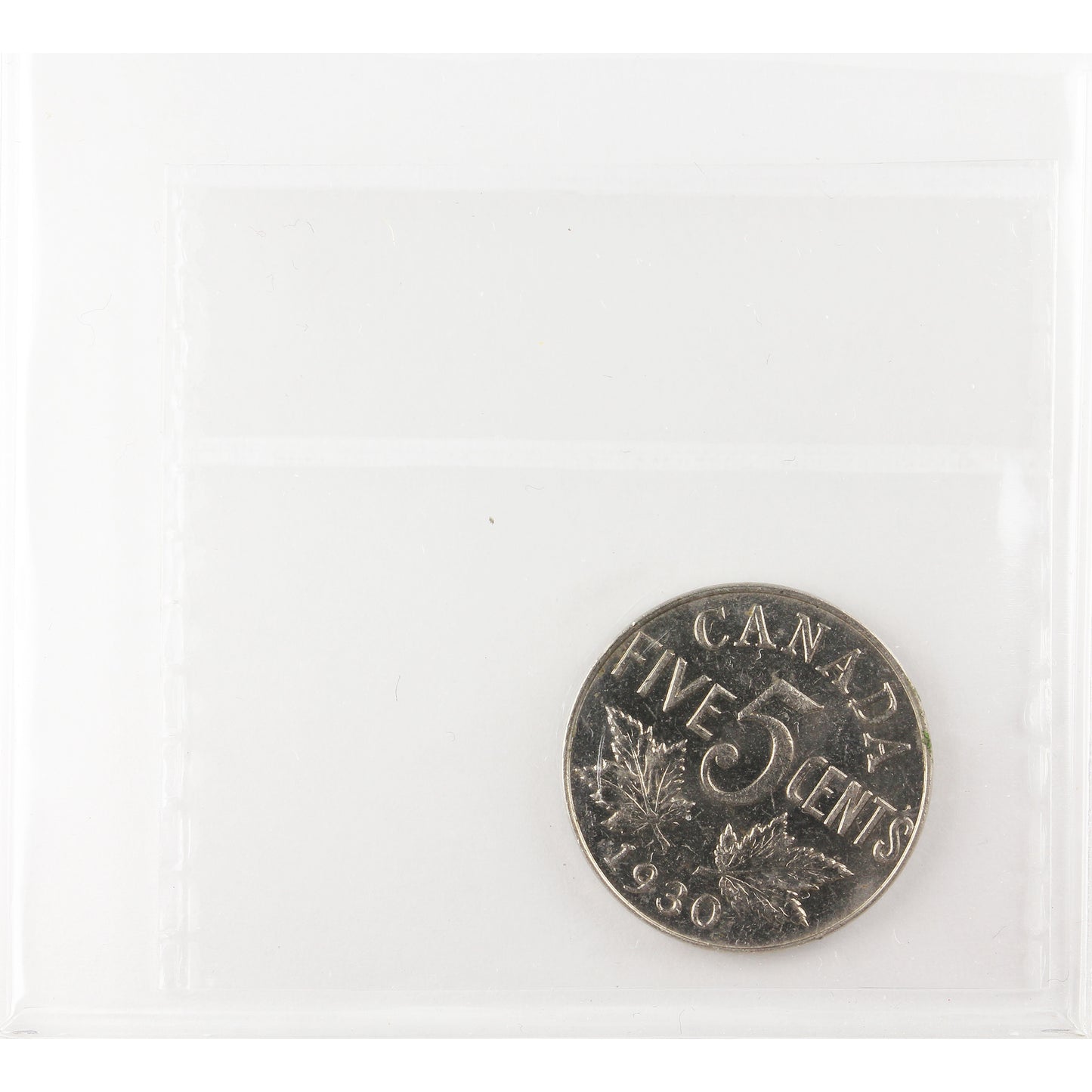 1930 Canada 5-cents ICCS Certified MS63 (XQX 726)