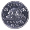 1964 Canada 5-cents ICCS Certified PL-64 Ultra Heavy Cameo