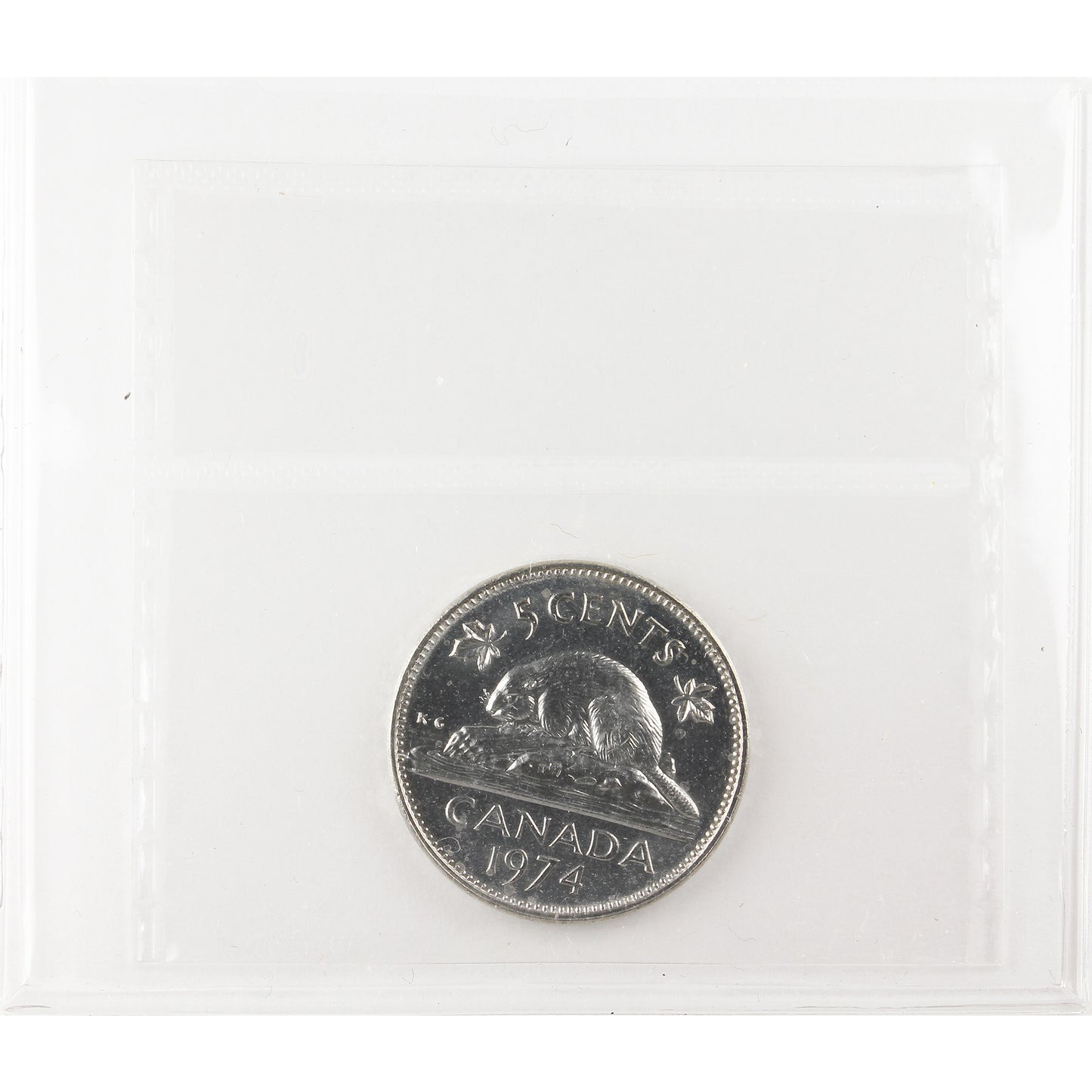 1974 Canada 5-cents ICCS Certified MS64