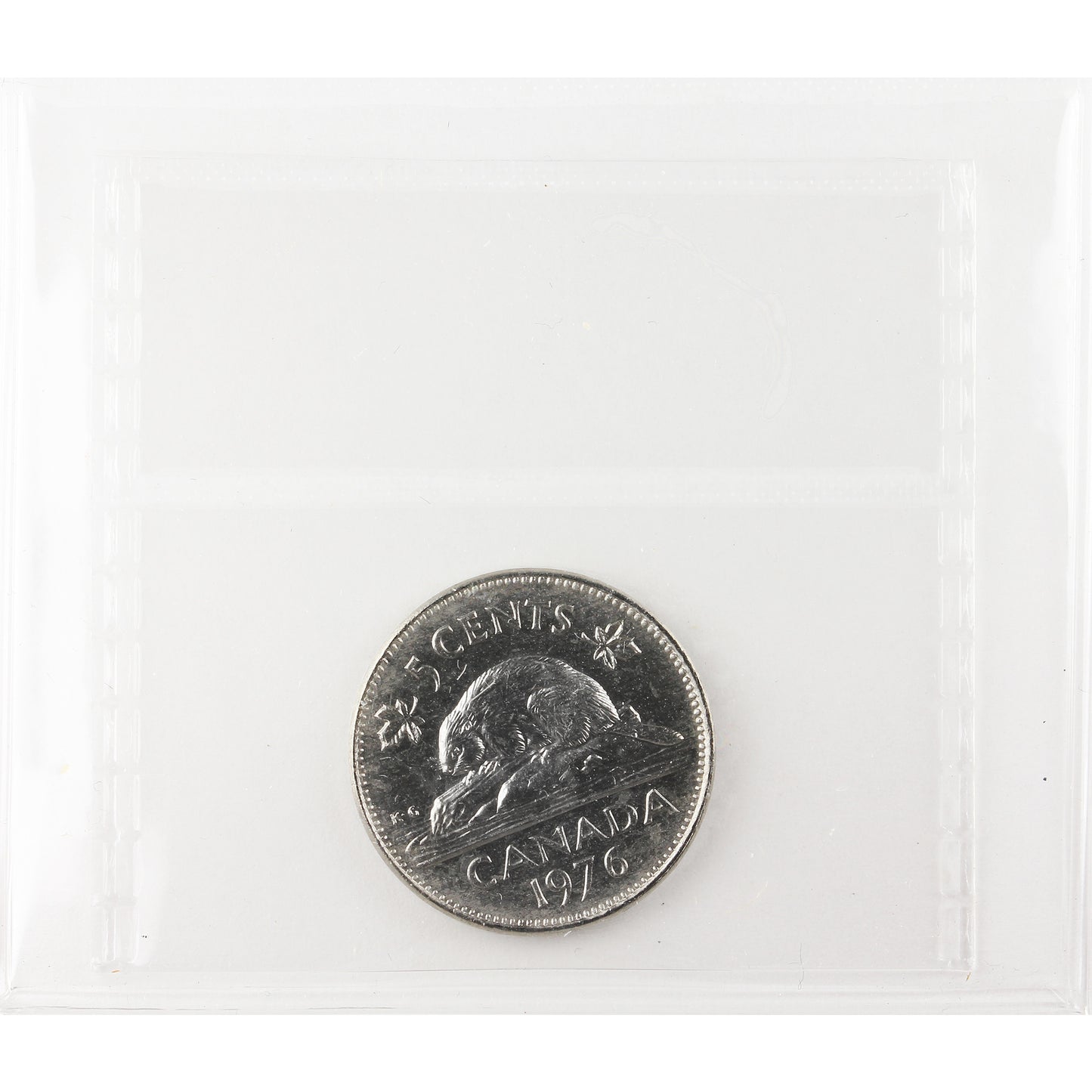 1976 Canada 5-cents ICCS Certified MS64