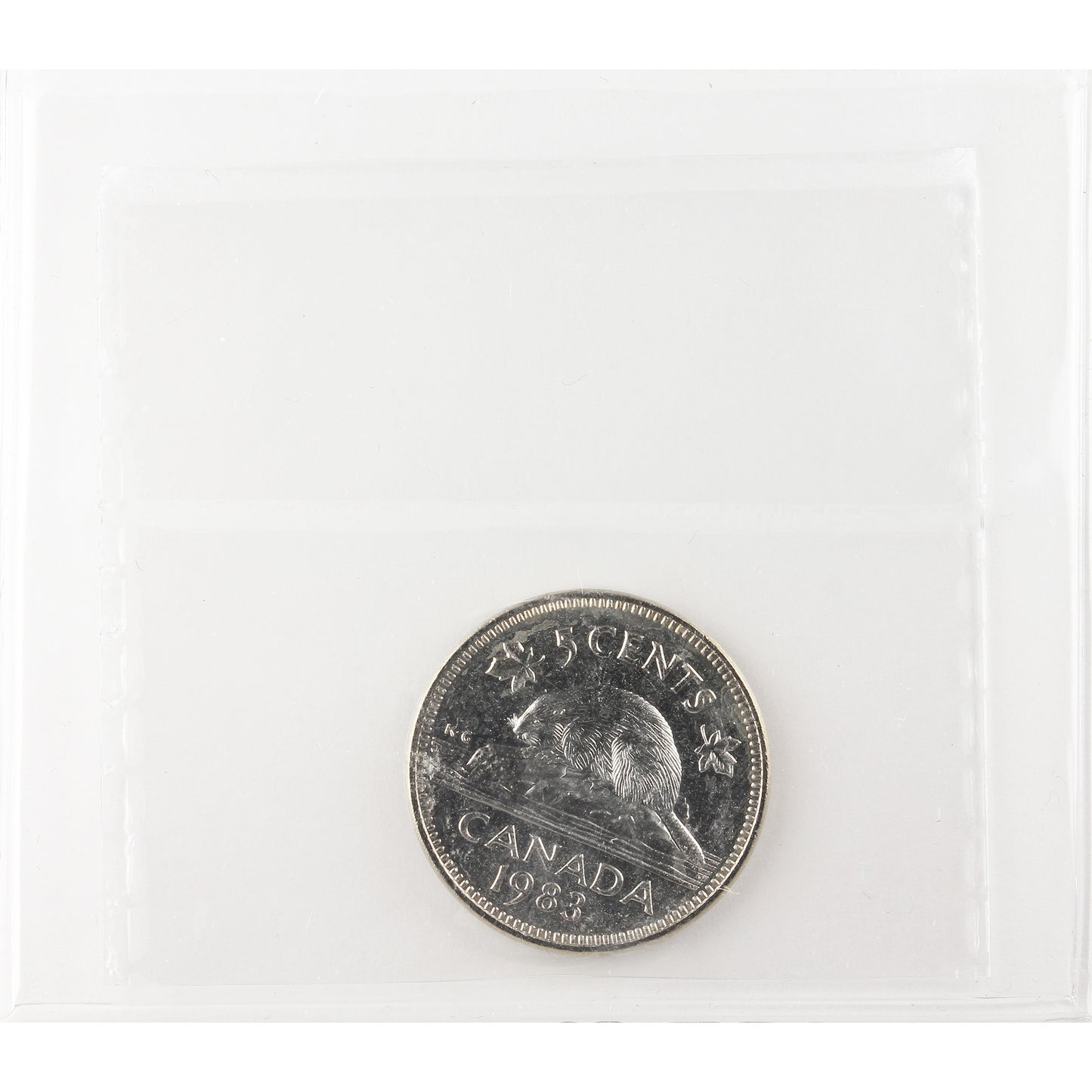 1983 Canada 5-cents ICCS Certified MS65
