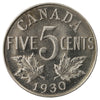 1930 Canada 5-cents UNC+ (MS62) $