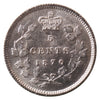 1870 Raised Border Canada 5-cents Prestige Certified MS62 (100-1210)
