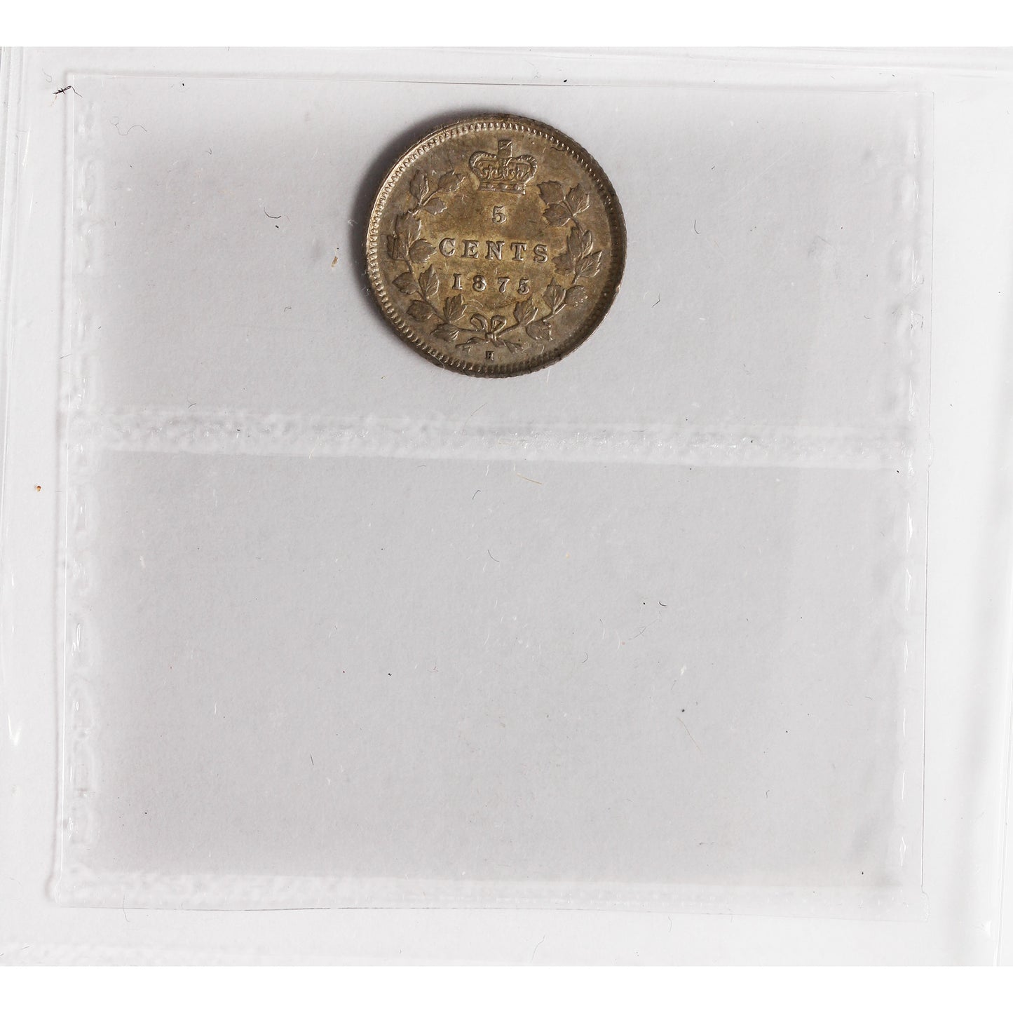 1875H Small Date Canada 5-cents Prestige Certified VF-35 (100-1203)