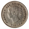 1875H Large Date Canada 5-cents ICCS Certified VF30