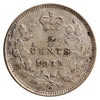 1875H Large Date Canada 5-cents ICCS Certified VF30