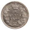 1888 Canada 5-cents ICCS Certified AU55