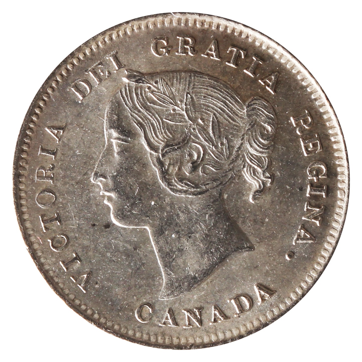 1898 Canada 5-cents ICCS Certified MS63 (XAM 214)