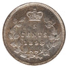 1898 Canada 5-cents ICCS Certified MS63 (XAM 214)