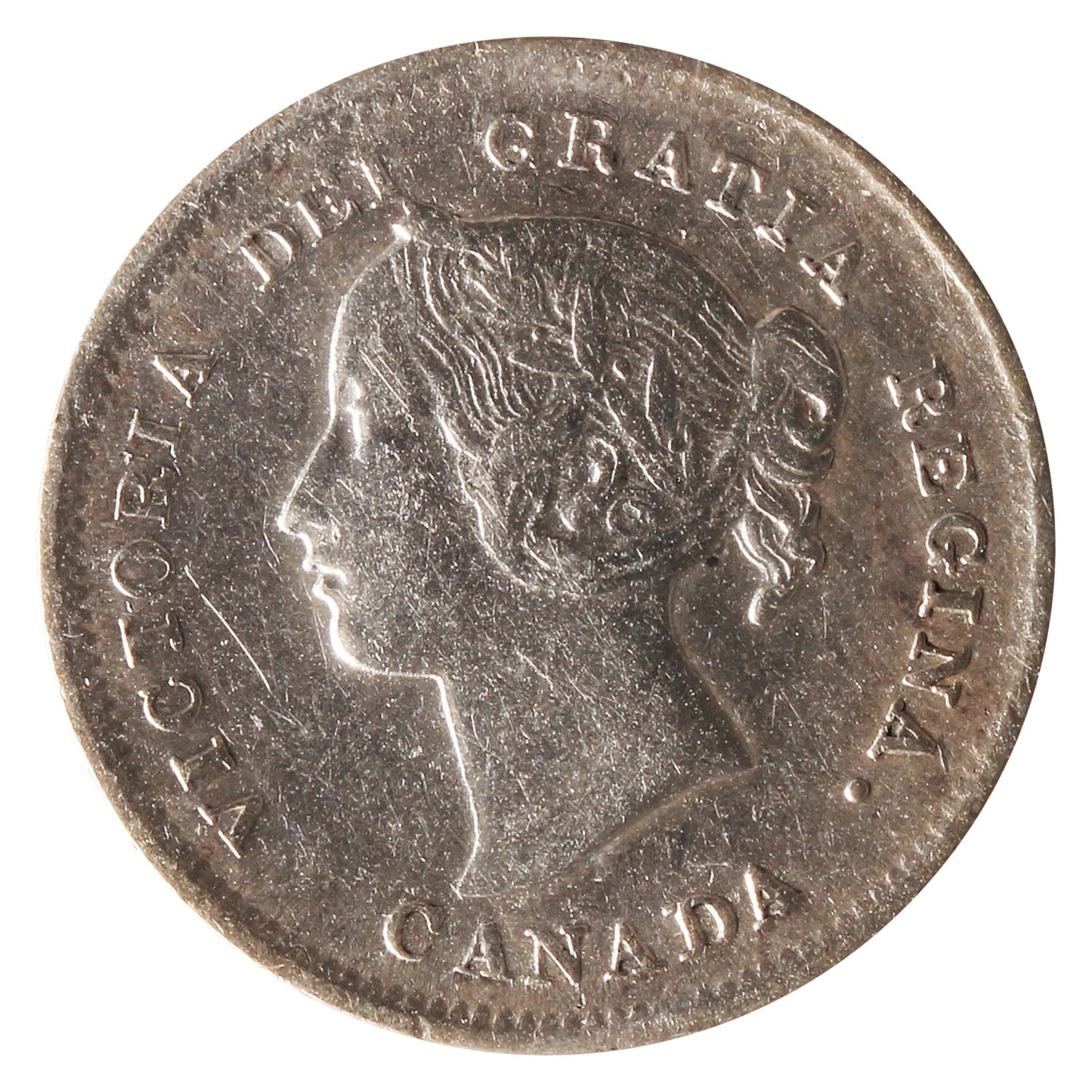 1898 Canada 5-cents ICCS Certified VF20