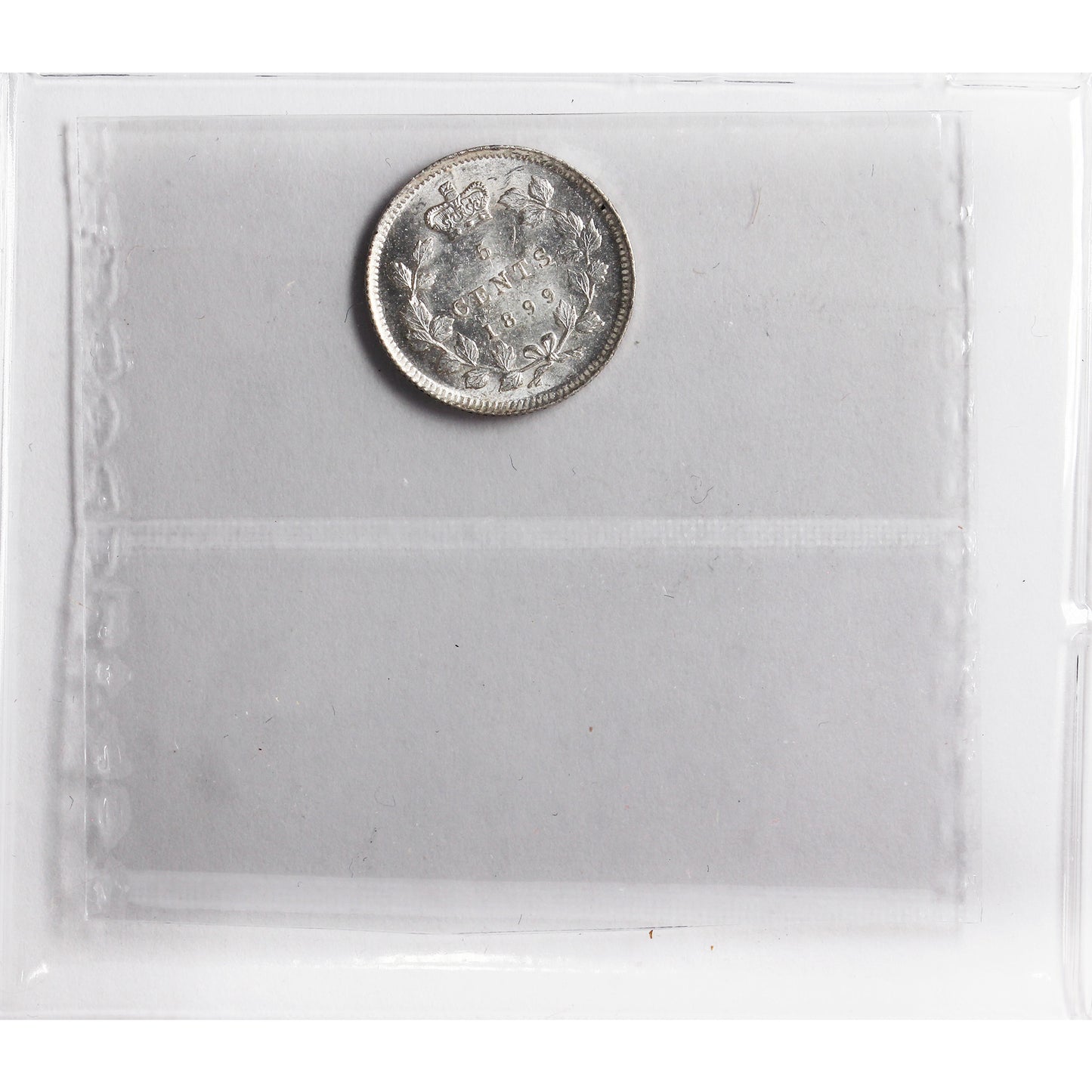 1899 Canada 5-cents ICCS Certified MS64 (XZD 421)