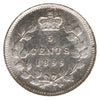 1899 Canada 5-cents ICCS Certified MS64 (XZD 421)