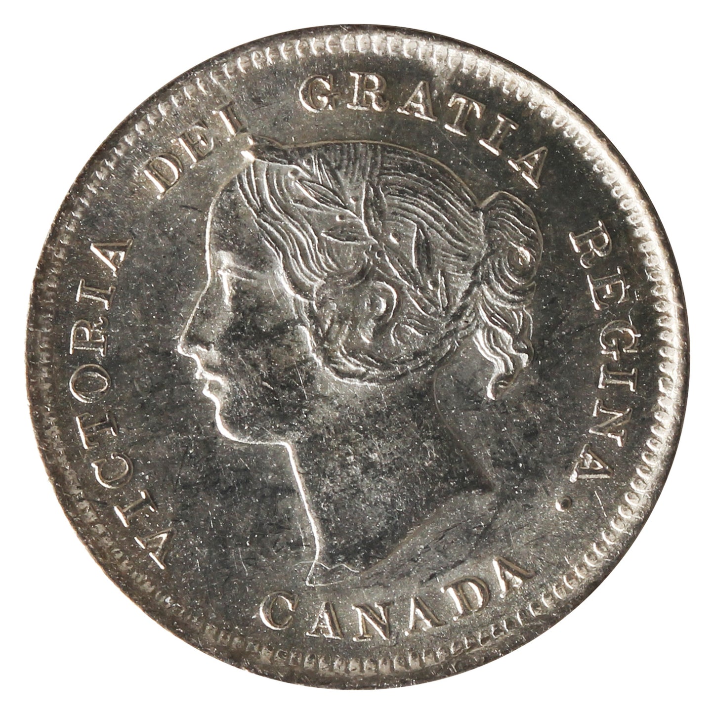 1899 Canada 5-cents ICCS Certified MS60 (XVR 292)