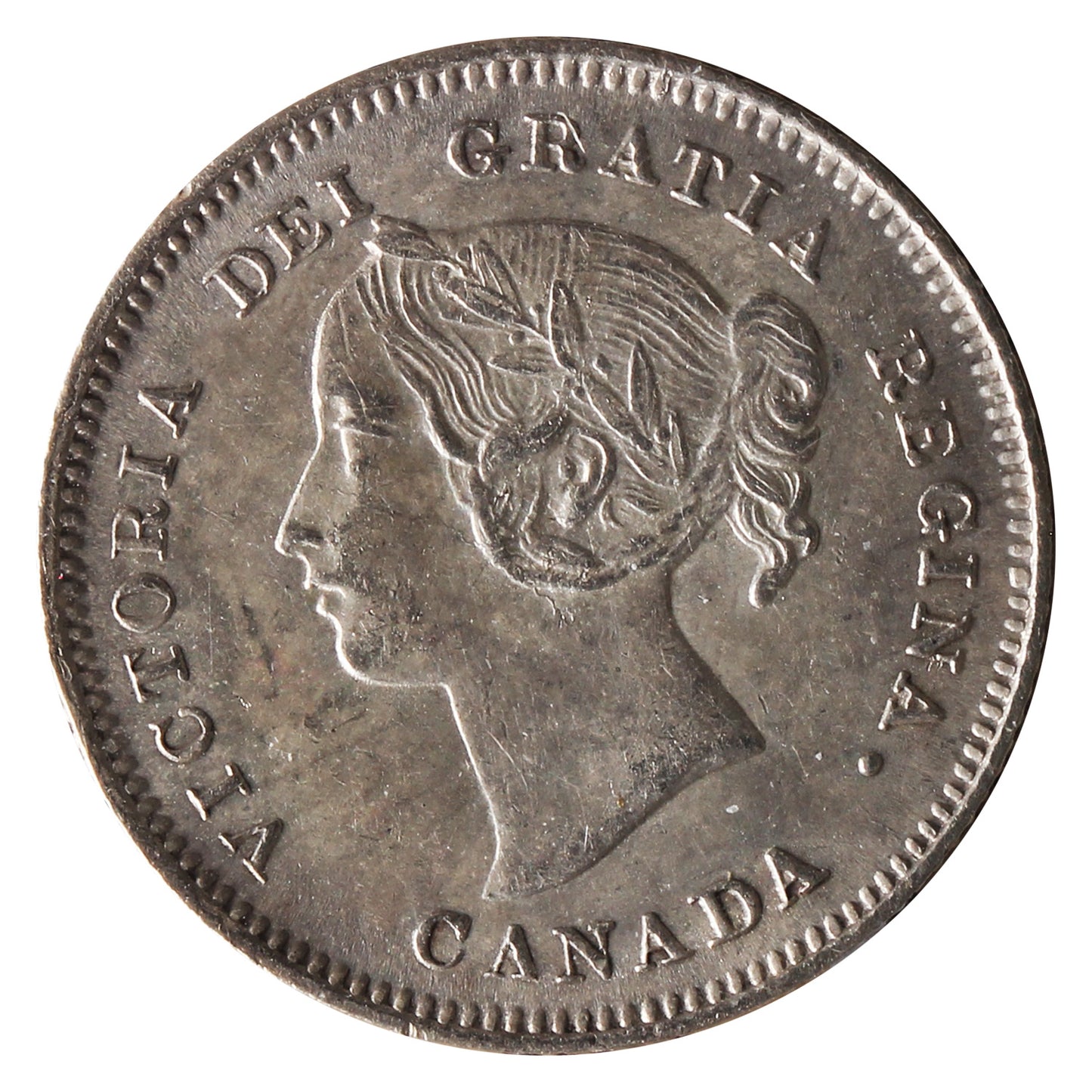 1900 Oval 0 Canada 5-cents ICCS Certified EF40