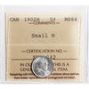 1902H Small H Canada 5-cents ICCS Certified MS64 (XHT 242)