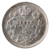 1902H Small H Canada 5-cents ICCS Certified EF45