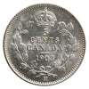 1903H Large H Canada 5-cents ICCS Certified AU58