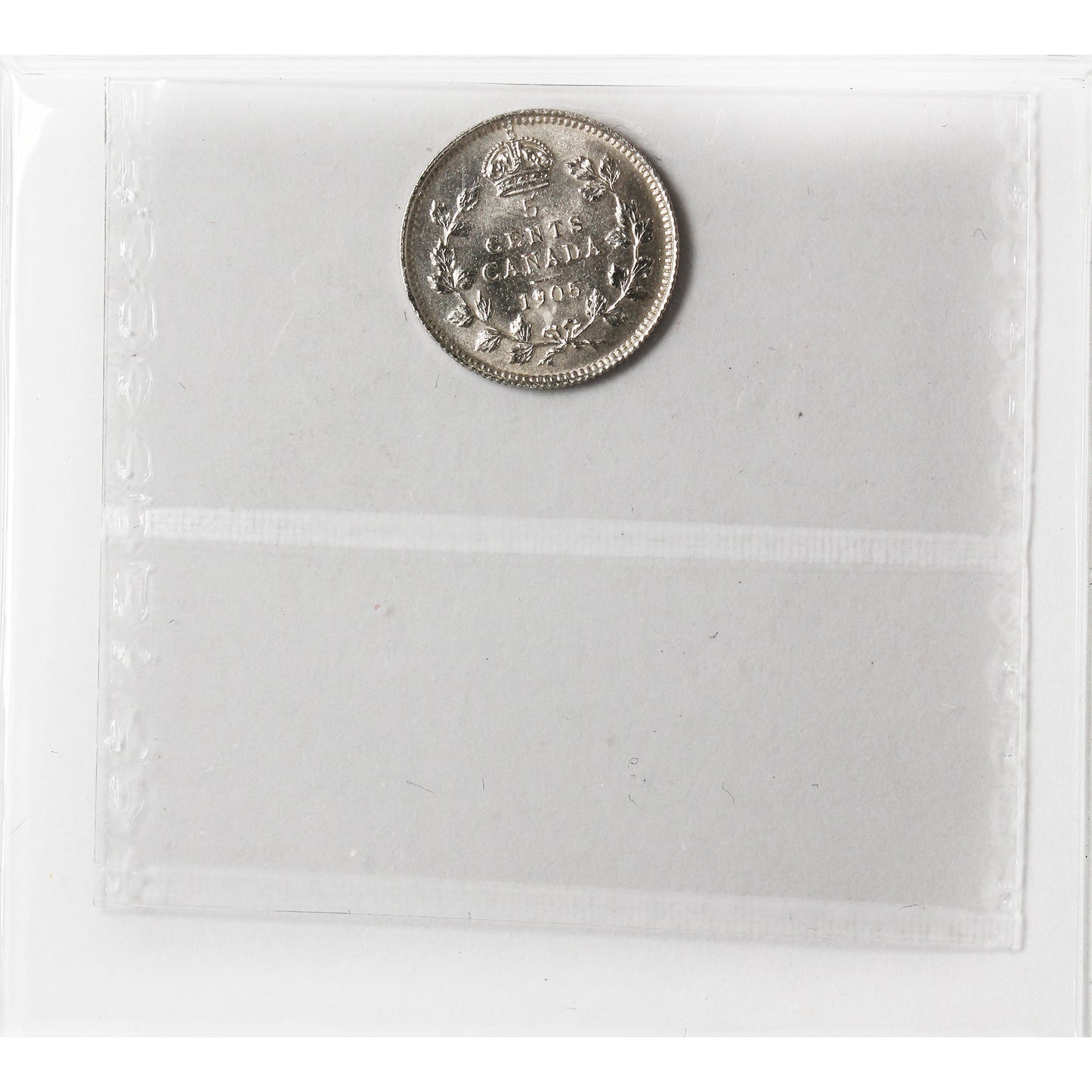 1905 Canada 5-cents ICCS Certified MS62 (XHT 250)
