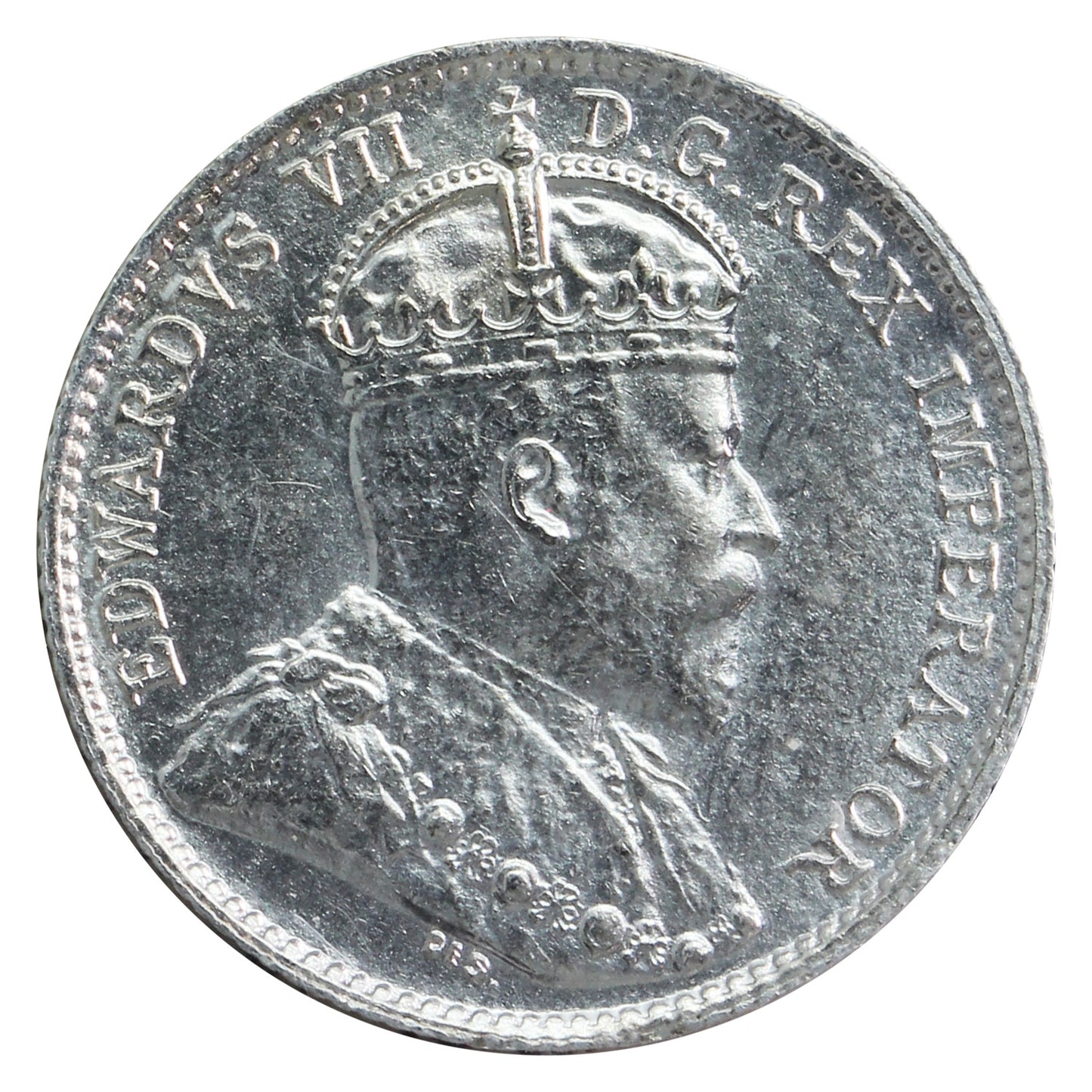 1910 Pointed Leaves Canada 5-cents ICCS Certified AU55