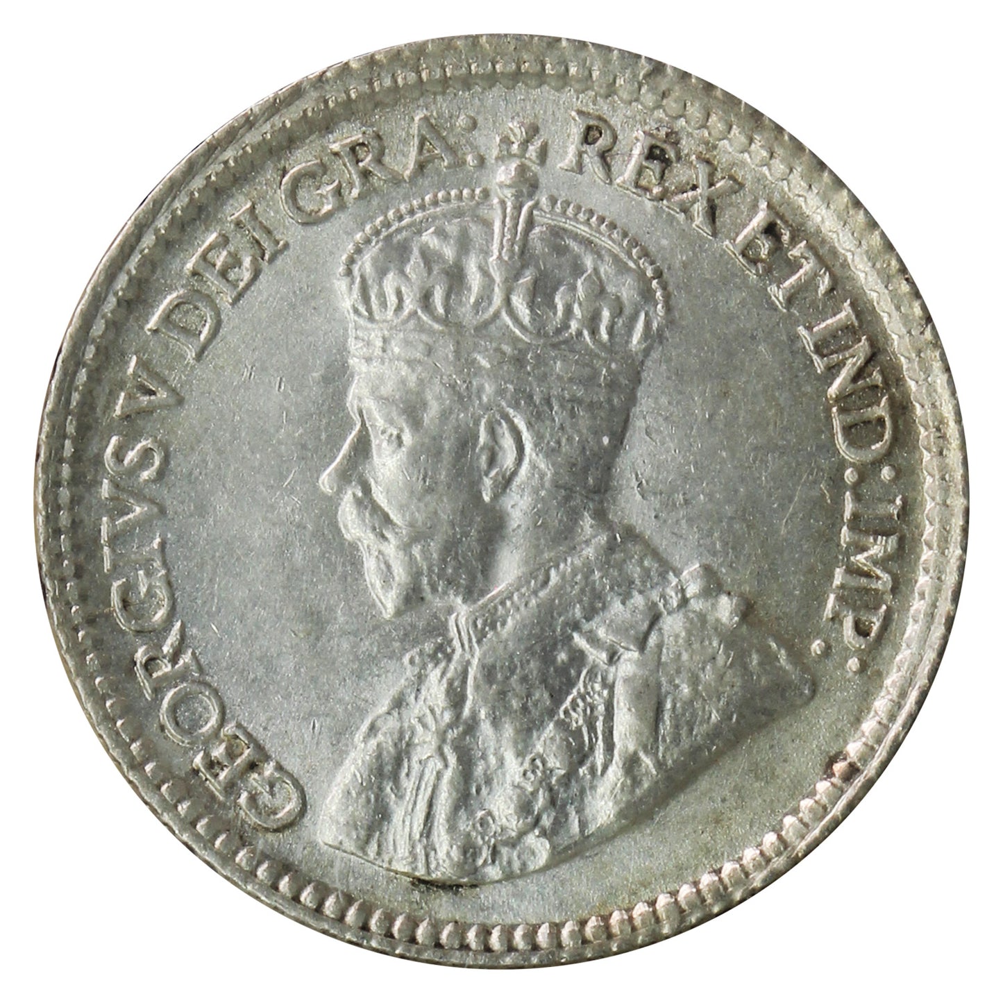 1917 Canada 5-cents ICCS Certified MS64 (XHT 259)