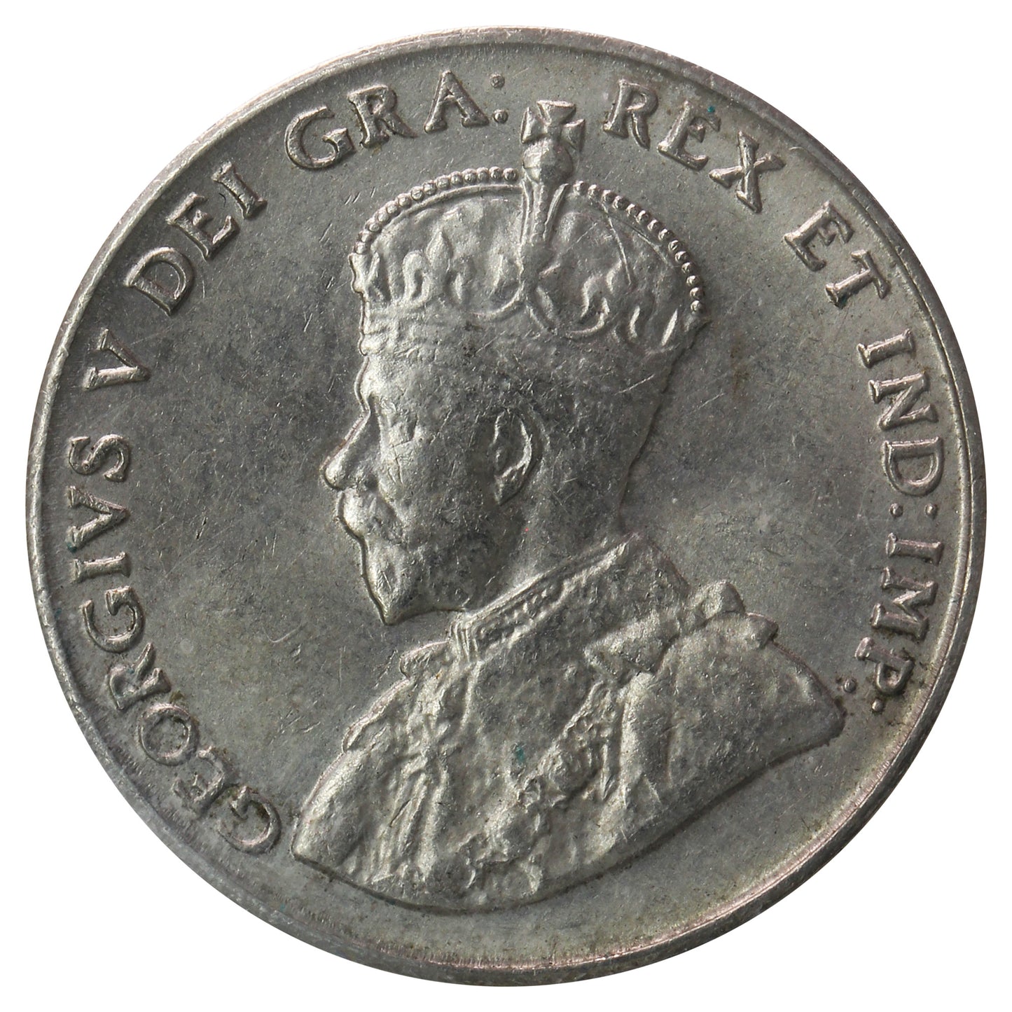 1922 Far Rim Canada 5-cents ICCS Certified MS-62 (XPJ 633)