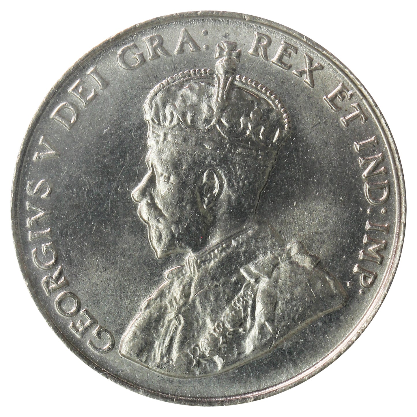 1922 Near Rim Canada 5-cents ICCS Certified MS-64 (XHT 267)