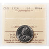 1928 Canada 5-cents ICCS Certified MS64 (XHT 280)