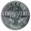 1929 Canada 5-cents ICCS Certified MS63
