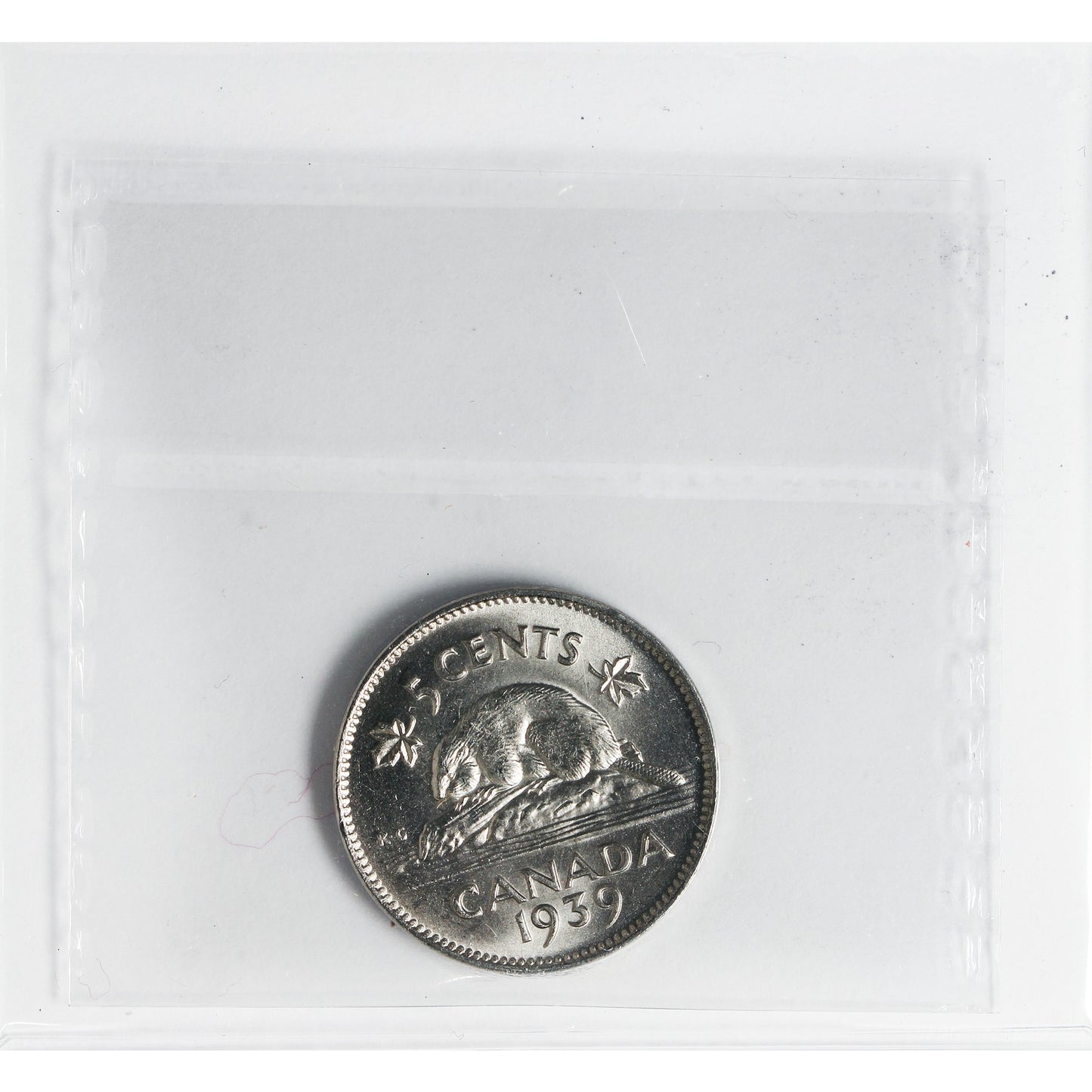 1939 Canada 5-cents ICCS Certified MS64