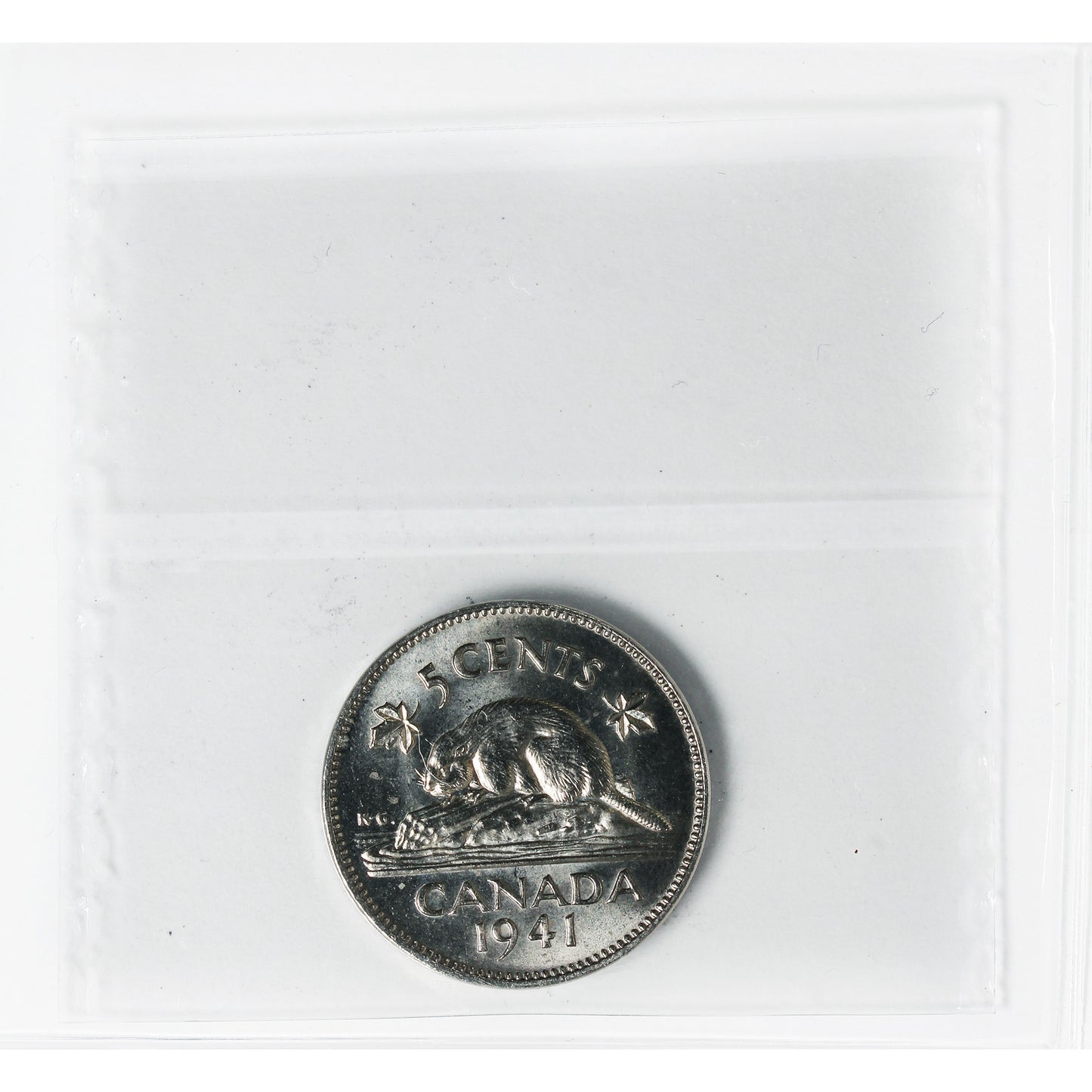 1941 Canada 5-cents ICCS Certified MS64 (XHT 327)