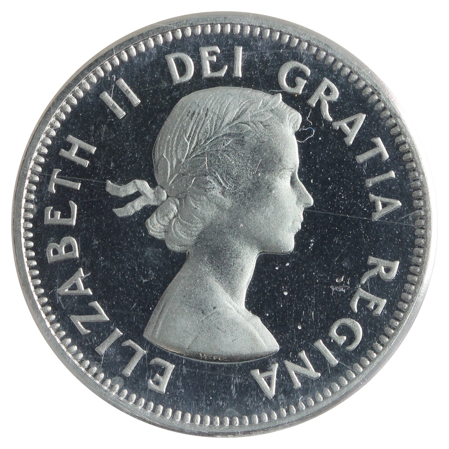 1964 Canada 5-cents ICCS Certified PL-66 Ultra Heavy Cameo
