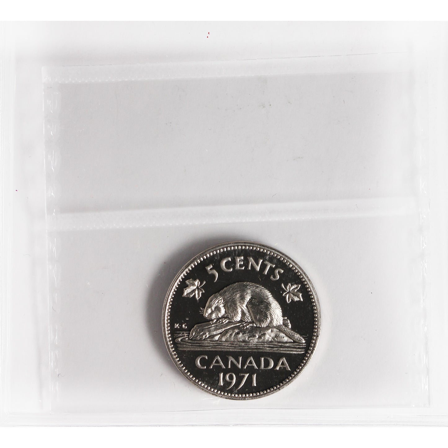 1971 Canada 5-cents ICCS Certified SP67 Ultra Heavy Cameo