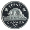 1971 Canada 5-cents ICCS Certified SP67 Ultra Heavy Cameo