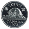 1972 Canada 5-cents ICCS Certified SP65 Ultra Heavy Cameo