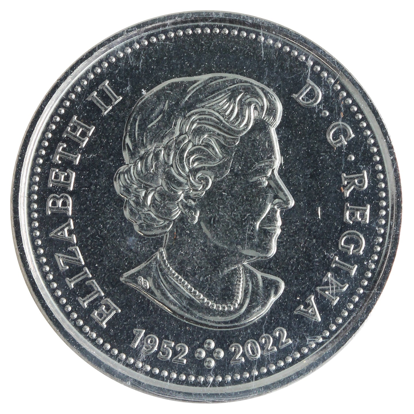 2023 QEII 4 Pearls Canada 5-cents ICCS Certified MS64