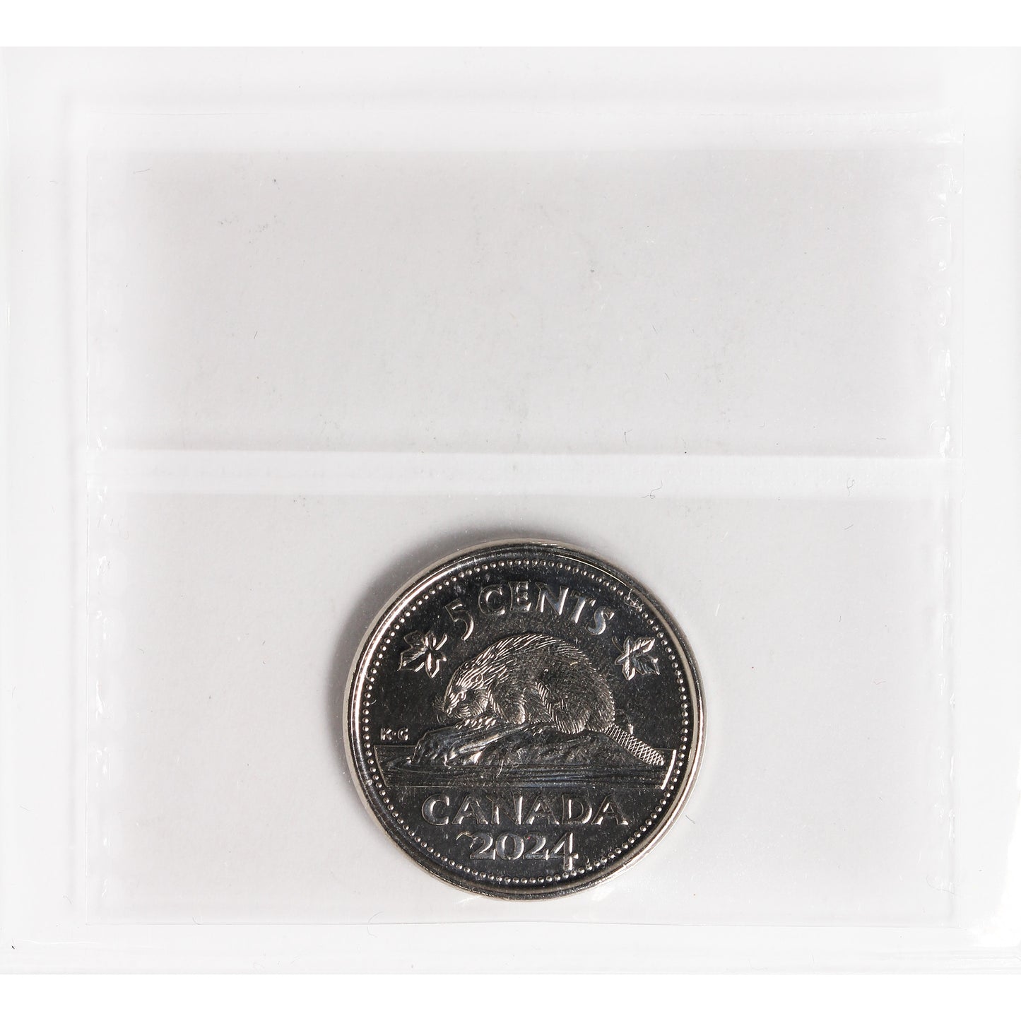 2024 Canada 5-cents ICCS Certified MS66