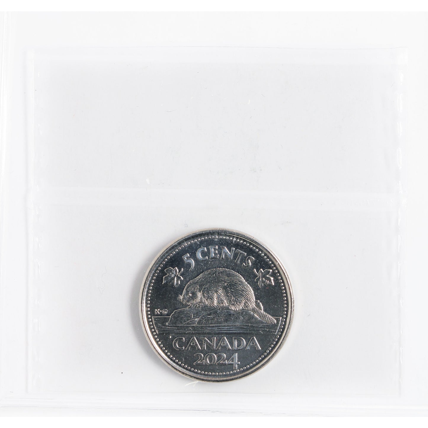 2024 Canada 5-cents ICCS Certified MS65