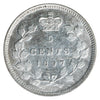 1897 Slender 8 Canada 5-cents ICCS Certified AU55