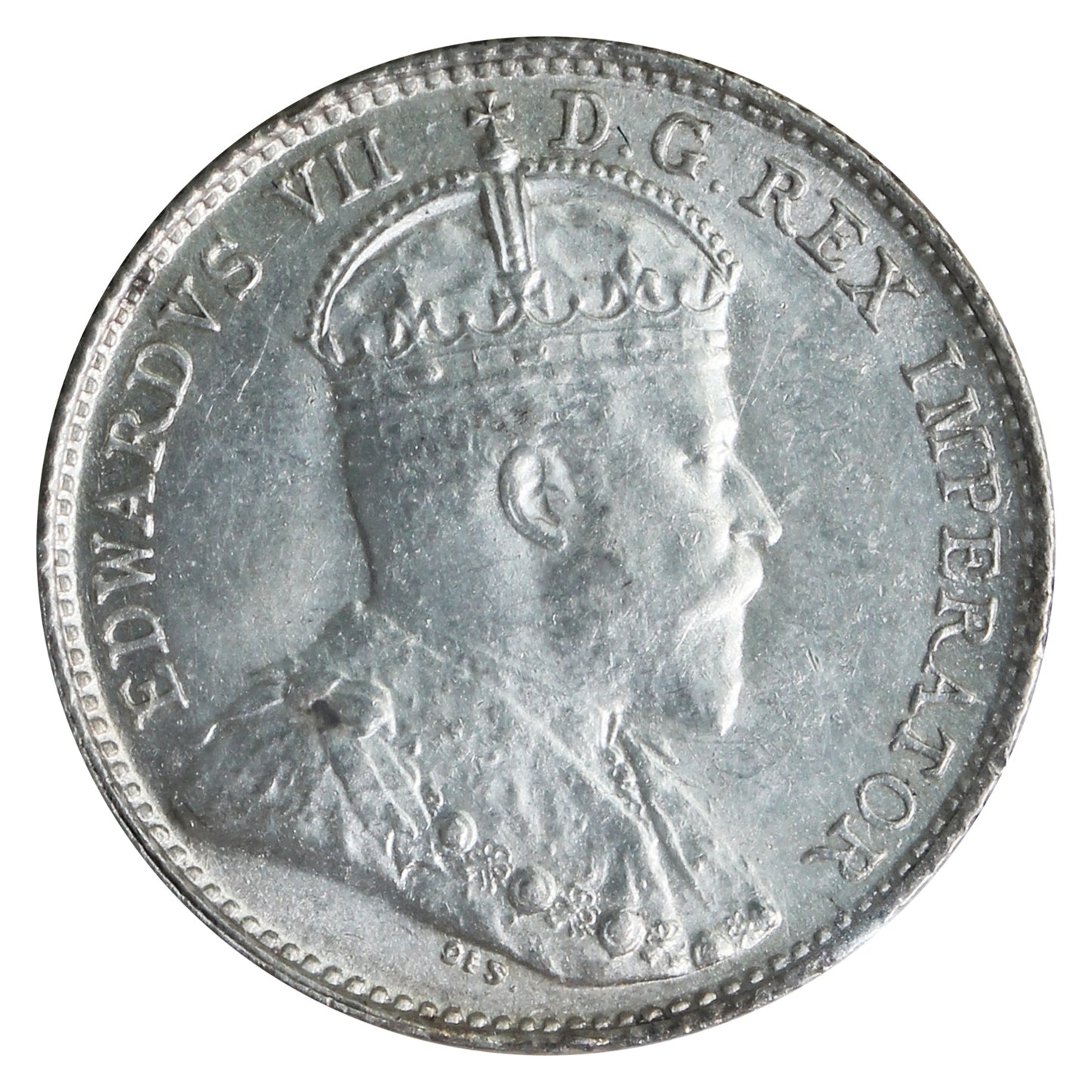 1903 Canada 5-cents ICCS Certified AU55