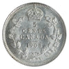1903 Canada 5-cents ICCS Certified AU55