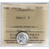 1903H Small H Canada 5-cents ICCS Certified MS63 (XHI 370)