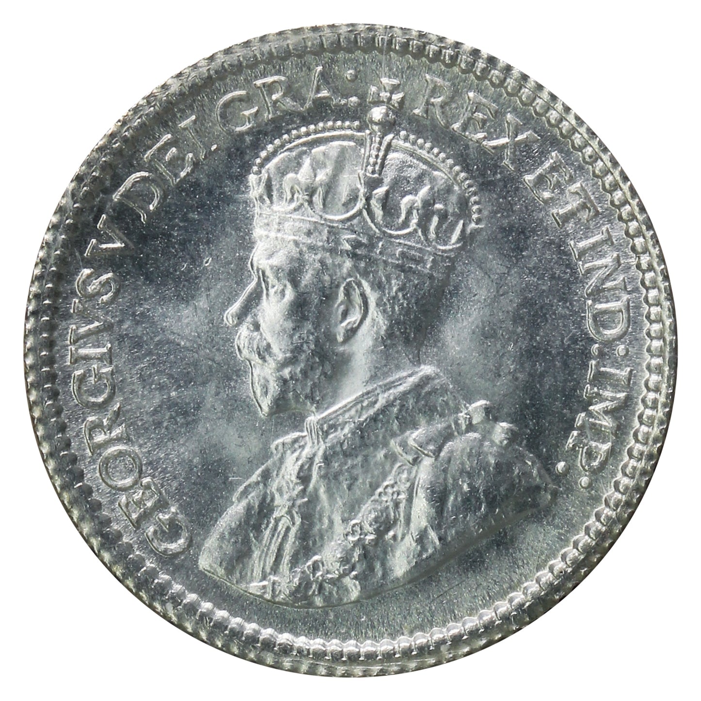 1913 Canada 5-cents ICCS Certified MS65 (XHT 392)