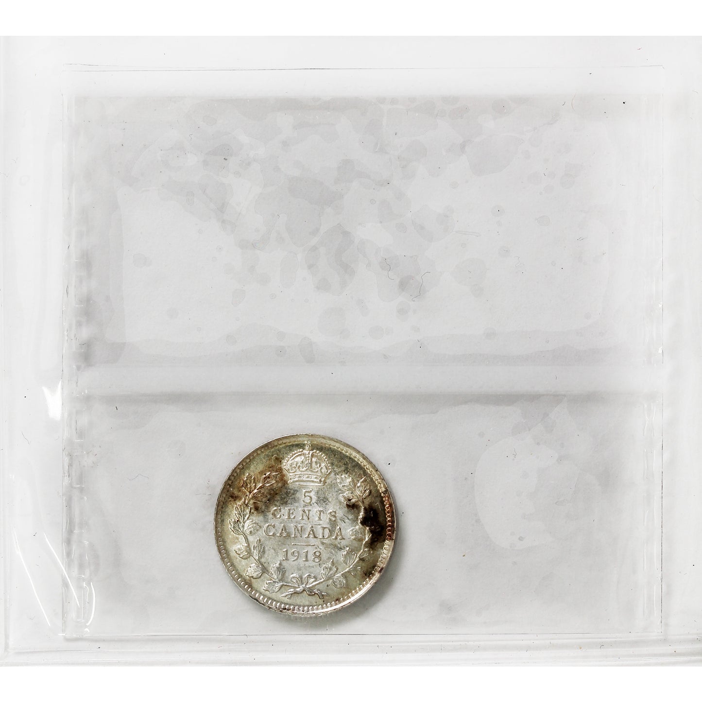 1918 Canada 5-cents ICCS Certified MS64