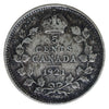 1921 Canada 5-cents ICCS Certified F15 (XHI 405) RARE