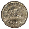 1952 No Chrome Canada 5-cents Extra Fine (EF-40) $