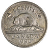 1990 Bare Belly Canada 5-cents Circulated