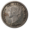 1858 Large Date RP3 Canada 5-cents Very Fine (VF20) $