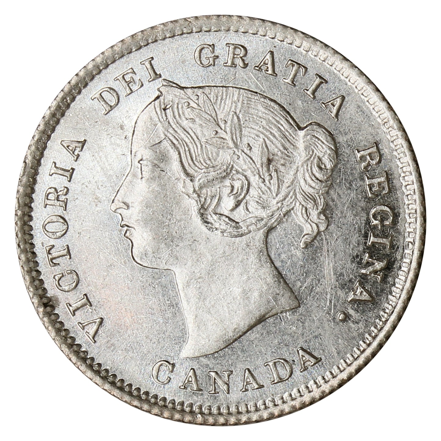 1871 Canada 5-cents Uncirculated (MS60) $