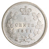 1871 Canada 5-cents AU58 $